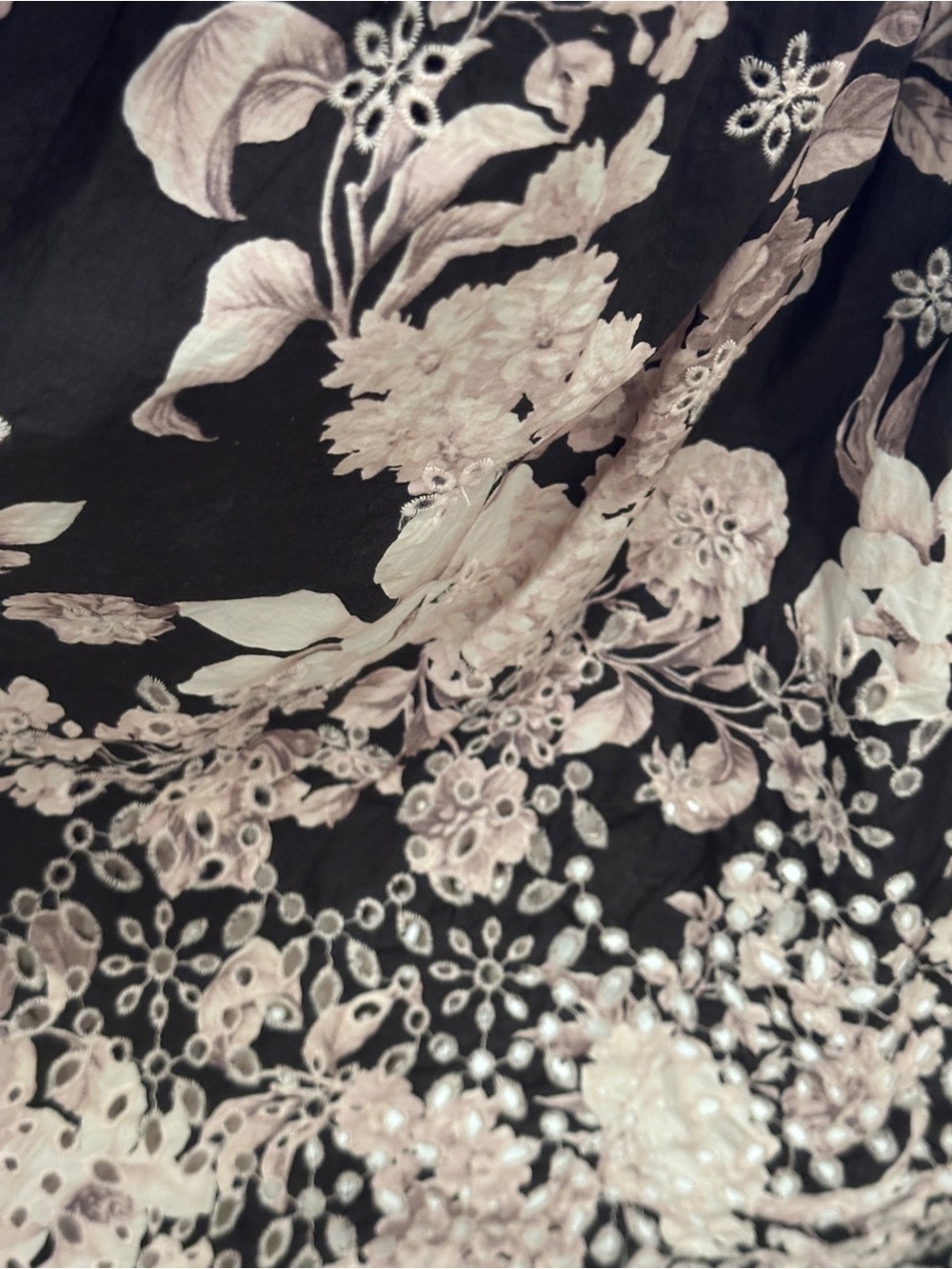 Anthropologie Floral Tiered Midi Dress Adjustable Straps Size Medium - Picture 7 of 7